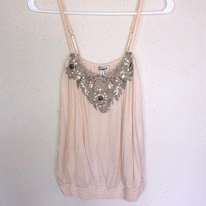 Express Beaded Tank Top